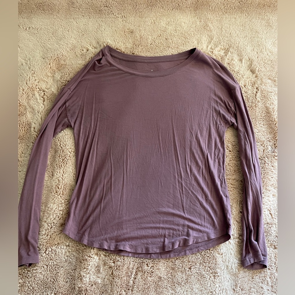 Mauve long sleeve
